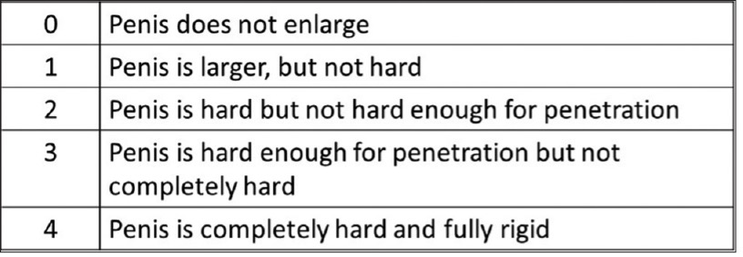 Erection Hardness Scoring